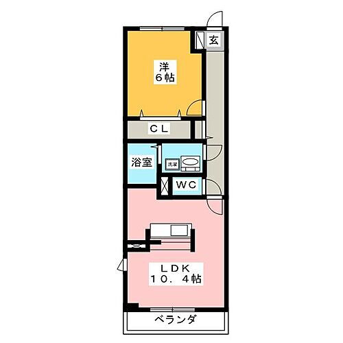 プロスパリティ 2階 1LDK 賃貸物件詳細