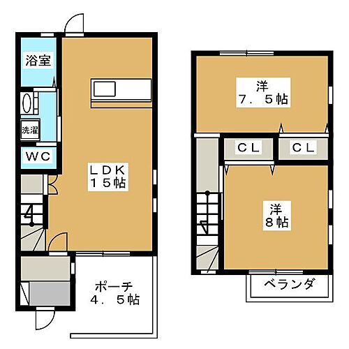 岐阜県岐阜市西河渡2丁目 穂積駅 2LDK 一戸建て 賃貸物件詳細