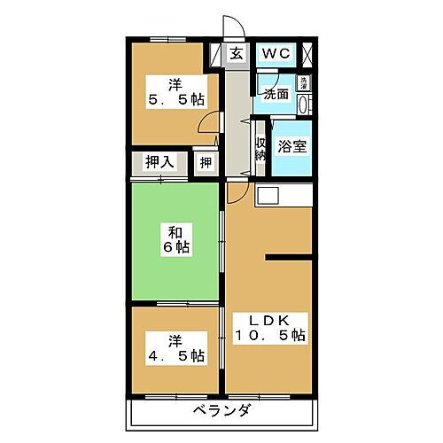 岐阜県美濃加茂市下米田町今 古井駅 3LDK マンション 賃貸物件詳細