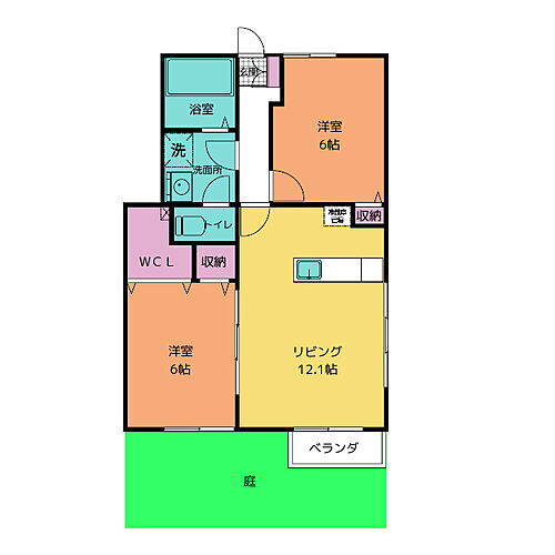 岐阜県関市小瀬 2LDK マンション 賃貸物件詳細