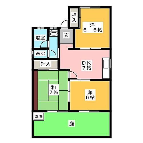 ライラック７ 3DK 賃貸物件詳細