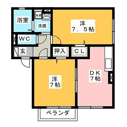 三重県松阪市甚目町 伊勢中川駅 2DK アパート 賃貸物件詳細