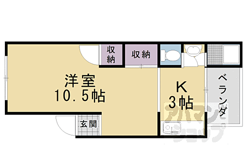 京都府長岡京市長岡2丁目 長岡天神駅 ワンルーム マンション 賃貸物件詳細