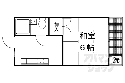 京都府京都市北区紫野西野町 北大路駅 1K マンション 賃貸物件詳細