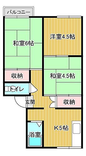 ハイツ川棚 1階 3K 賃貸物件詳細