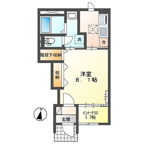 スターハウス 1階 1K 賃貸物件詳細