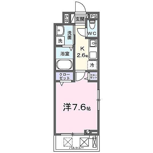 春日２丁目アパート（０２７３２４１０１） 2階 1K 賃貸物件詳細