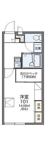 茨城県土浦市真鍋2丁目2-3 土浦駅 1K アパート 賃貸物件詳細