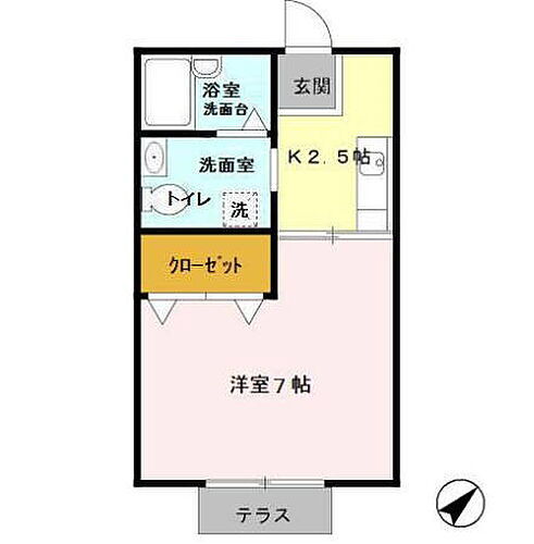 茨城県土浦市真鍋6丁目13-6 土浦駅 1K アパート 賃貸物件詳細