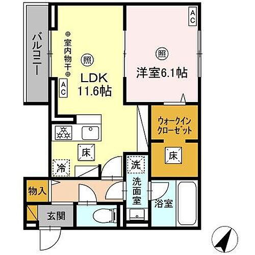 千葉県柏市柏6丁目672-3 柏駅 1LDK アパート 賃貸物件詳細