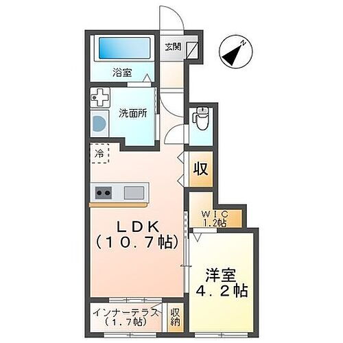 千葉県柏市大井850-1 増尾駅 1LDK アパート 賃貸物件詳細