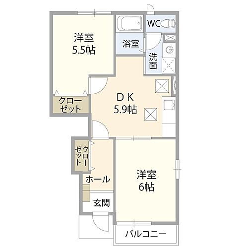 千葉県柏市松ケ崎562-2 北柏駅 2LDK アパート 賃貸物件詳細