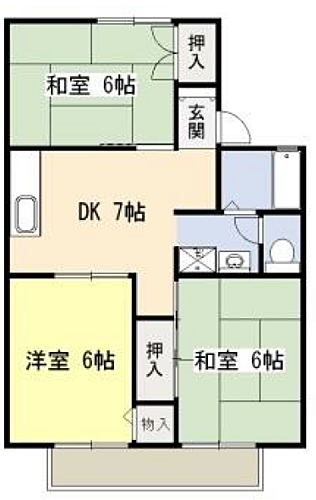 兵庫県神戸市西区宮下2丁目 明石駅 3DK アパート 賃貸物件詳細