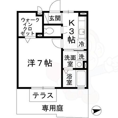 京都府相楽郡精華町大字北稲八間小字井手ノ元 新祝園駅 1K アパート 賃貸物件詳細