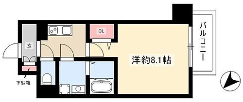 愛知県名古屋市中区橘1丁目21-19 東別院駅 1K マンション 賃貸物件詳細