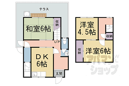 京都府京都市山科区四ノ宮岩久保町 四宮駅 3DK 一戸建て 賃貸物件詳細