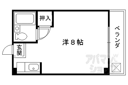 京都府長岡京市天神5丁目 長岡天神駅 1K マンション 賃貸物件詳細