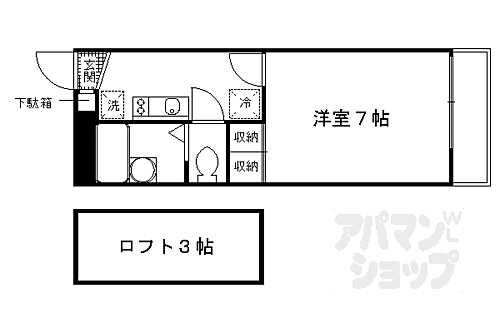 京都府京都市伏見区桃山紅雪町 六地蔵駅 1K アパート 賃貸物件詳細