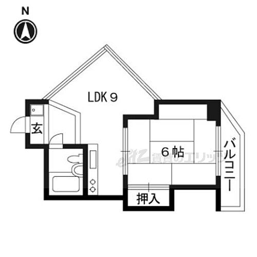 京都府京都市右京区西京極佃田町 西京極駅 1DK マンション 賃貸物件詳細