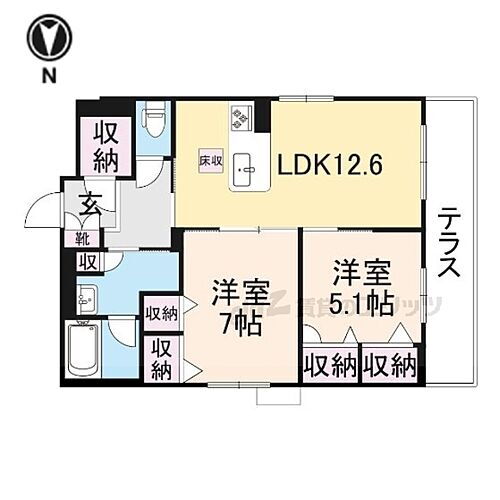 京都府京都市中京区壬生土居ノ内町 西院駅 2LDK マンション 賃貸物件詳細