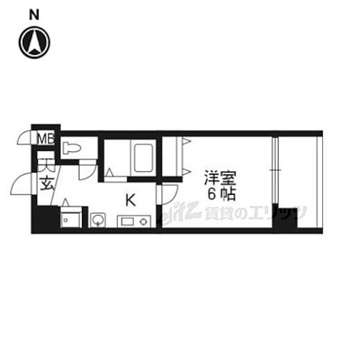 京都府京都市下京区間之町通五条下る大津町 五条駅 1K マンション 賃貸物件詳細