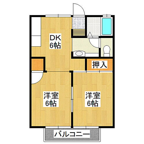 茨城県土浦市真鍋2丁目 土浦駅 2DK アパート 賃貸物件詳細