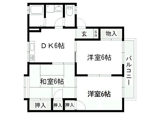 ヒダリタカバネ５２６ 1階 3DK 賃貸物件詳細