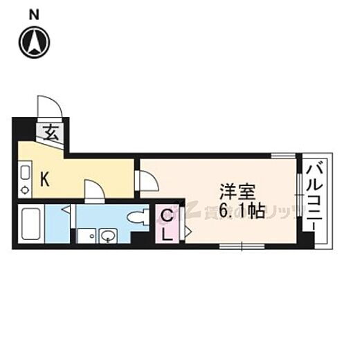 京都府京都市下京区堀之上町 丹波口駅 1K マンション 賃貸物件詳細