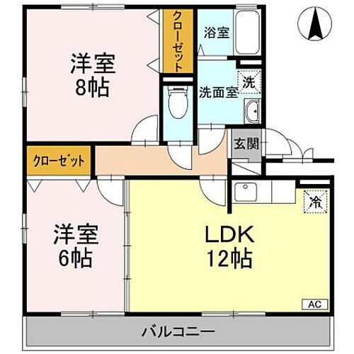 高知県高知市海老ノ丸3-6 知寄町三丁目駅 2LDK アパート 賃貸物件詳細