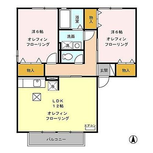 長野県千曲市大字杭瀬下 屋代駅 2LDK アパート 賃貸物件詳細