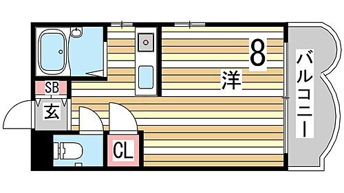 カサイマンション 1階 1K 賃貸物件詳細