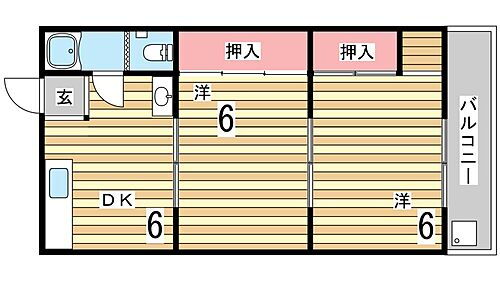 兵庫県神戸市須磨区白川台7丁目1-14 名谷駅 2DK マンション 賃貸物件詳細