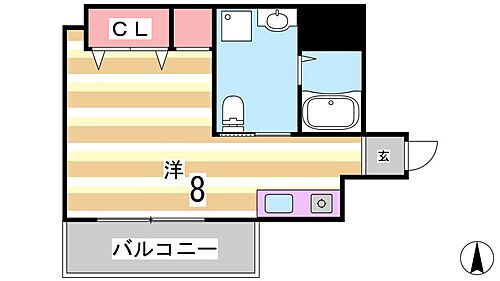 兵庫県神戸市中央区楠町6丁目1-22 神戸駅 1K マンション 賃貸物件詳細