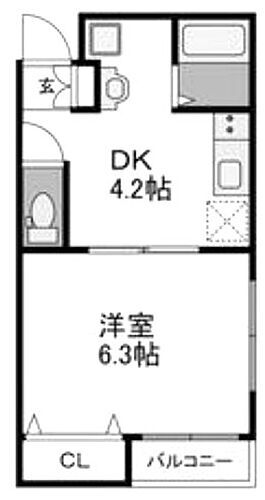 兵庫県神戸市中央区神若通6丁目 三ノ宮駅 1DK アパート 賃貸物件詳細