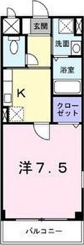 兵庫県西宮市下大市東町 門戸厄神駅 1K アパート 賃貸物件詳細