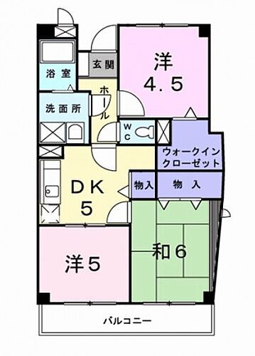 パークサイド高安 3階 3DK 賃貸物件詳細