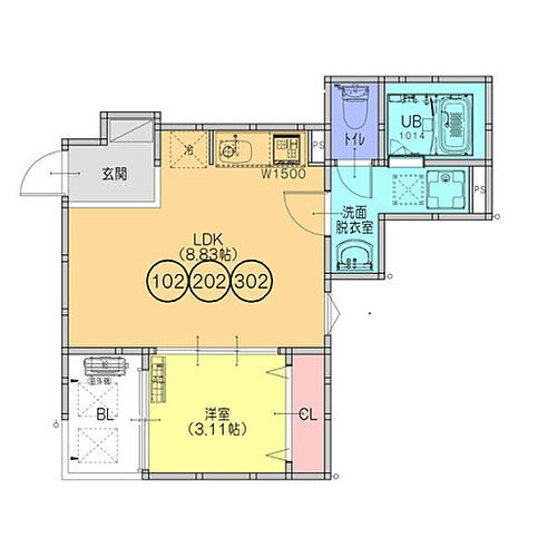 大阪府八尾市植松町7丁目2-27 八尾駅 1LDK アパート 賃貸物件詳細