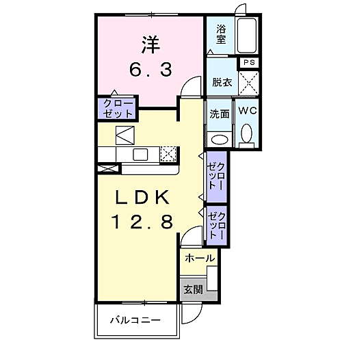 長野県上田市神畑599 寺下駅 1LDK アパート 賃貸物件詳細