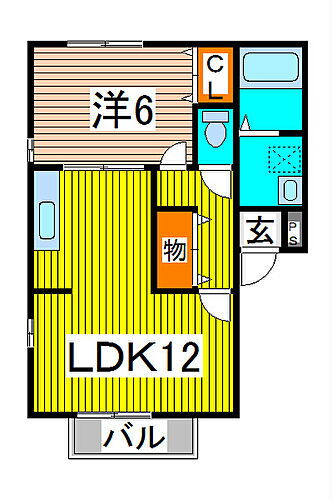 埼玉県さいたま市緑区大字中尾268-1 浦和駅 1LDK アパート 賃貸物件詳細