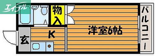 岡山県岡山市北区学南町3丁目 法界院駅 1K マンション 賃貸物件詳細