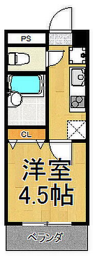 兵庫県西宮市鳴尾町1丁目 鳴尾・武庫川女子大前駅 1K マンション 賃貸物件詳細