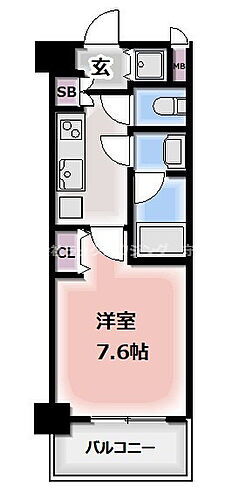 Ｌａ　Ｄｏｕｃｅｕｒ城北 1階 1K 賃貸物件詳細