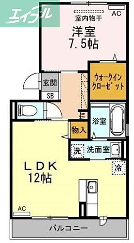 フェア　テラス 2階 1LDK 賃貸物件詳細