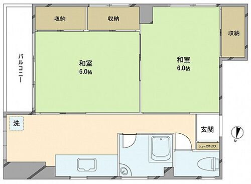 広島県広島市中区十日市町1丁目 横川駅 1LDK マンション 賃貸物件詳細