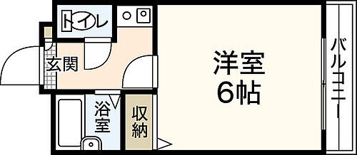 広島県広島市西区中広町2丁目 寺町駅 1K マンション 賃貸物件詳細