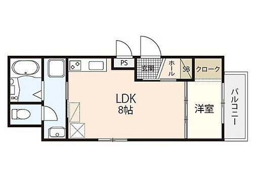 広島県広島市西区草津東3丁目 草津駅 1LDK アパート 賃貸物件詳細