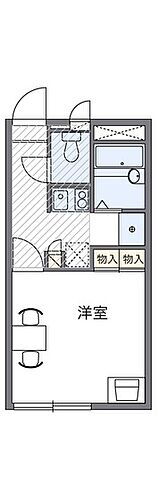 広島県広島市中区吉島西2丁目 舟入南駅 1K マンション 賃貸物件詳細