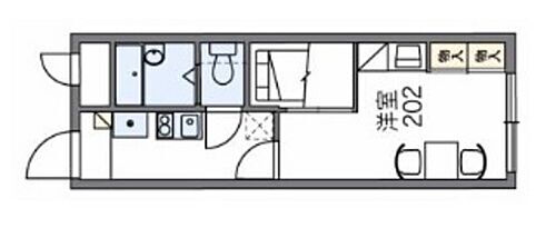 レオパレス国泰寺 15階 1K 賃貸物件詳細