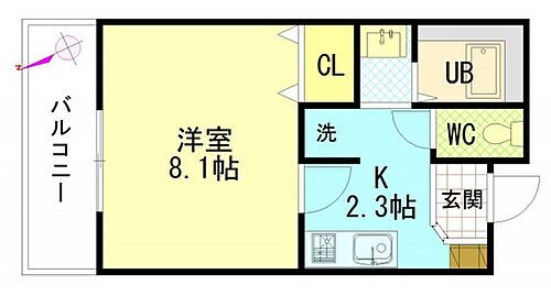 広島県廿日市市梅原2丁目 大野浦駅 1K マンション 賃貸物件詳細