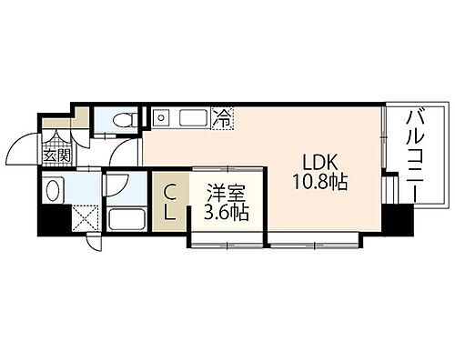 広島県広島市東区牛田南1丁目 新白島駅 1LDK マンション 賃貸物件詳細